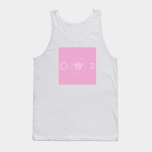 Pink queen bee Tank Top